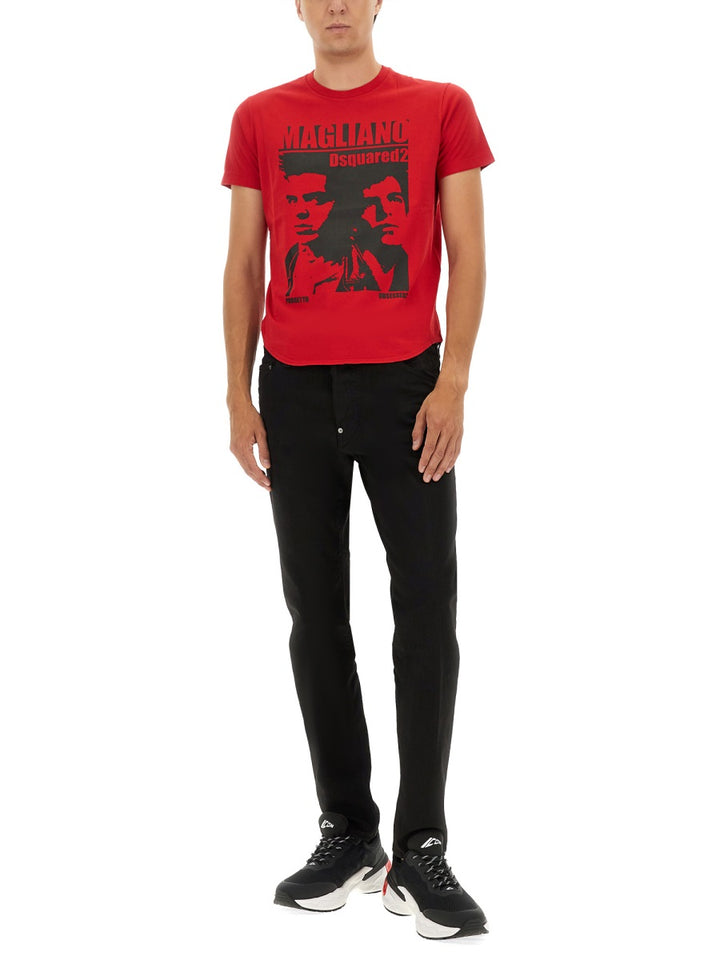 Dsquared2 T shirt - Rosso | Wanan Luxury