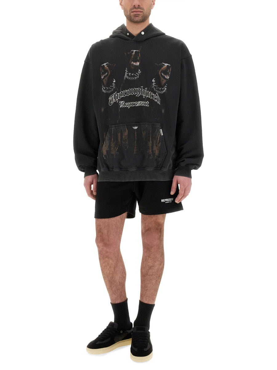 Represent Felpe - Black | 60fef63762db16c0df8a758aed7f65e4b2dc5ac1
