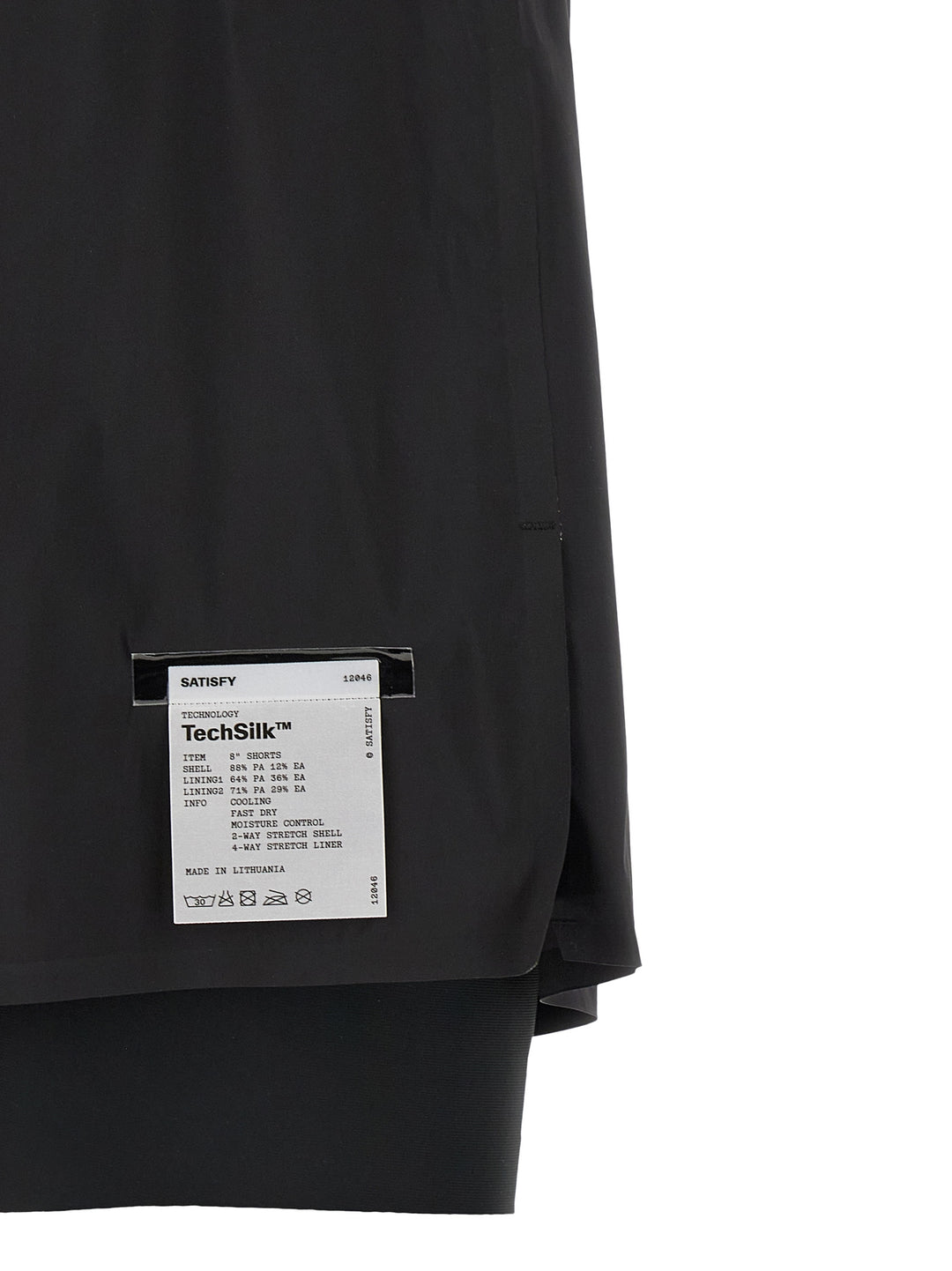 Satisfy Techsilk™ Bermuda e Short - Nero | 5f070eec81f0a64447a9c5d01fde844654a09c5b