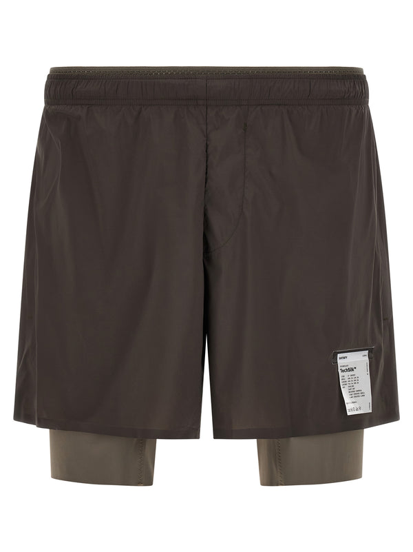 Techsilk™ Bermuda E Short Grigio