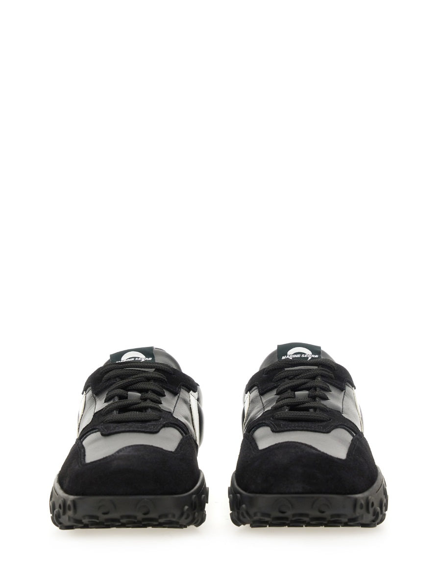 Marine Serre Sneakers - Nero | Wanan Luxury