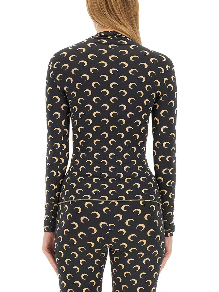 Marine Serre Top - Beige | Wanan Luxury