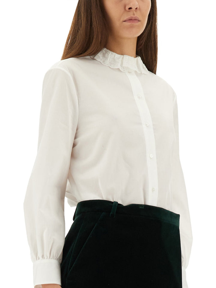 Saint Laurent Camicie - White | f05206a79ddd02ca6841106eb1c76f31a6257171