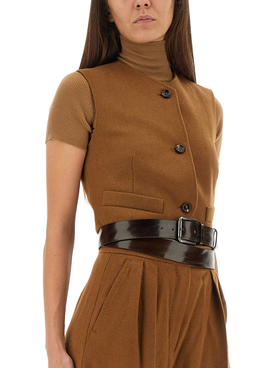 Max Mara Gilet - Beige | Wanan Luxury