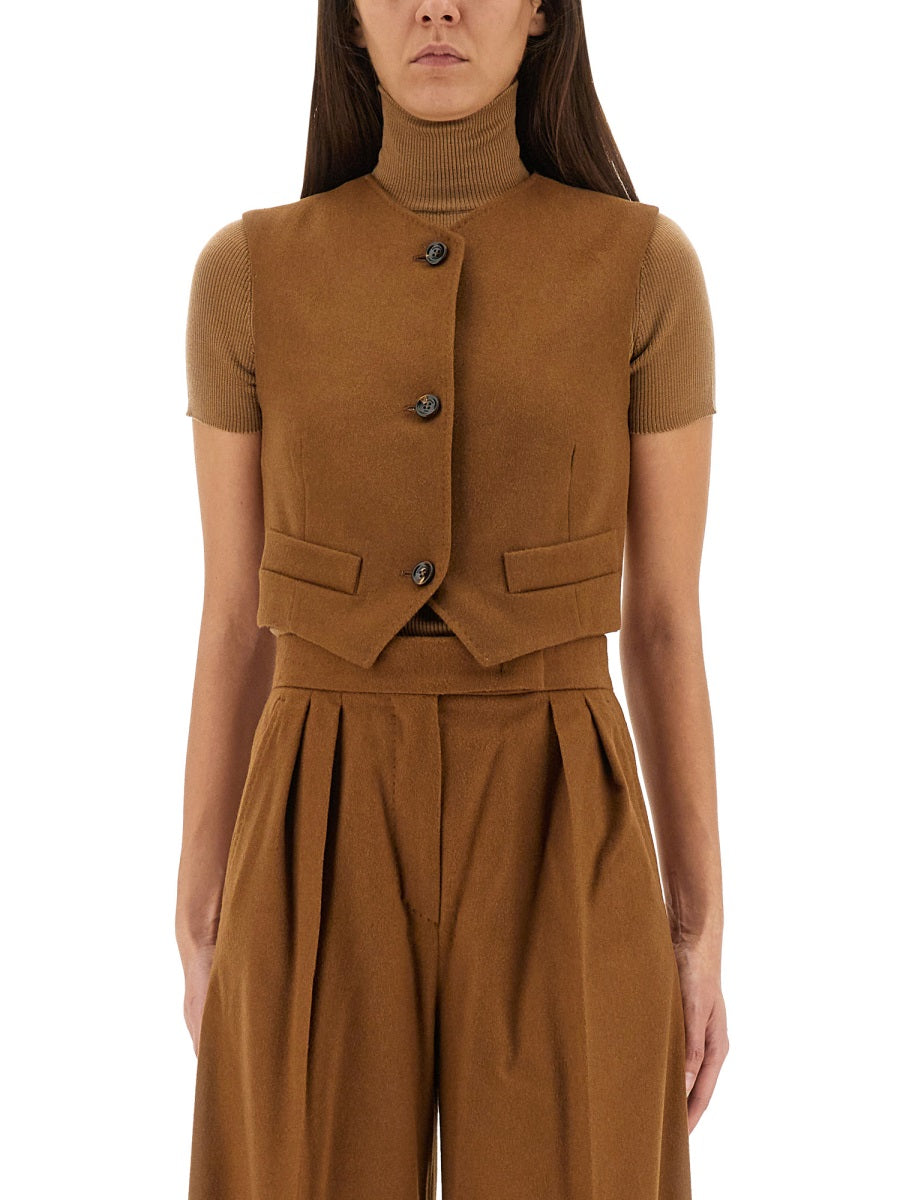 Max Mara Gilet - Beige | Wanan Luxury