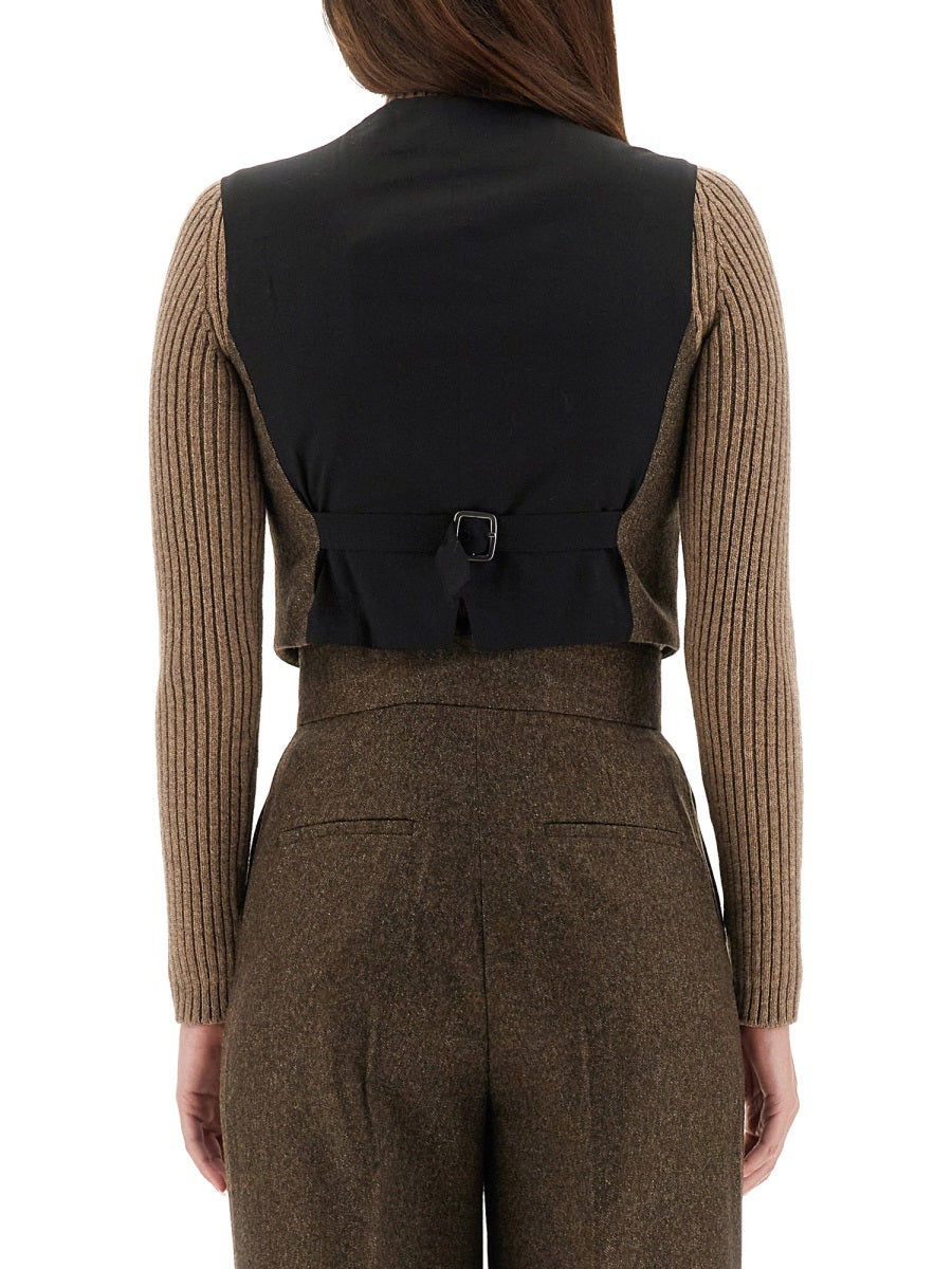 Max Mara Gilet - Marrone | Wanan Luxury