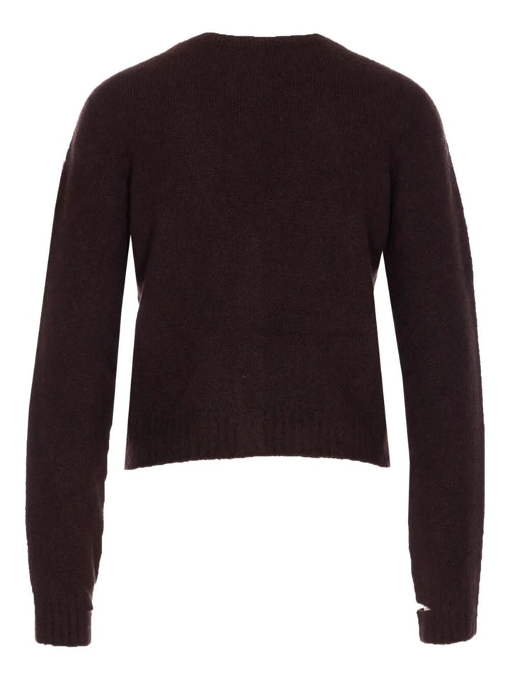 Roberto Collina Cardigan - Marrone | 3abceb2bcc4535691785e1f48455eeb529033eba