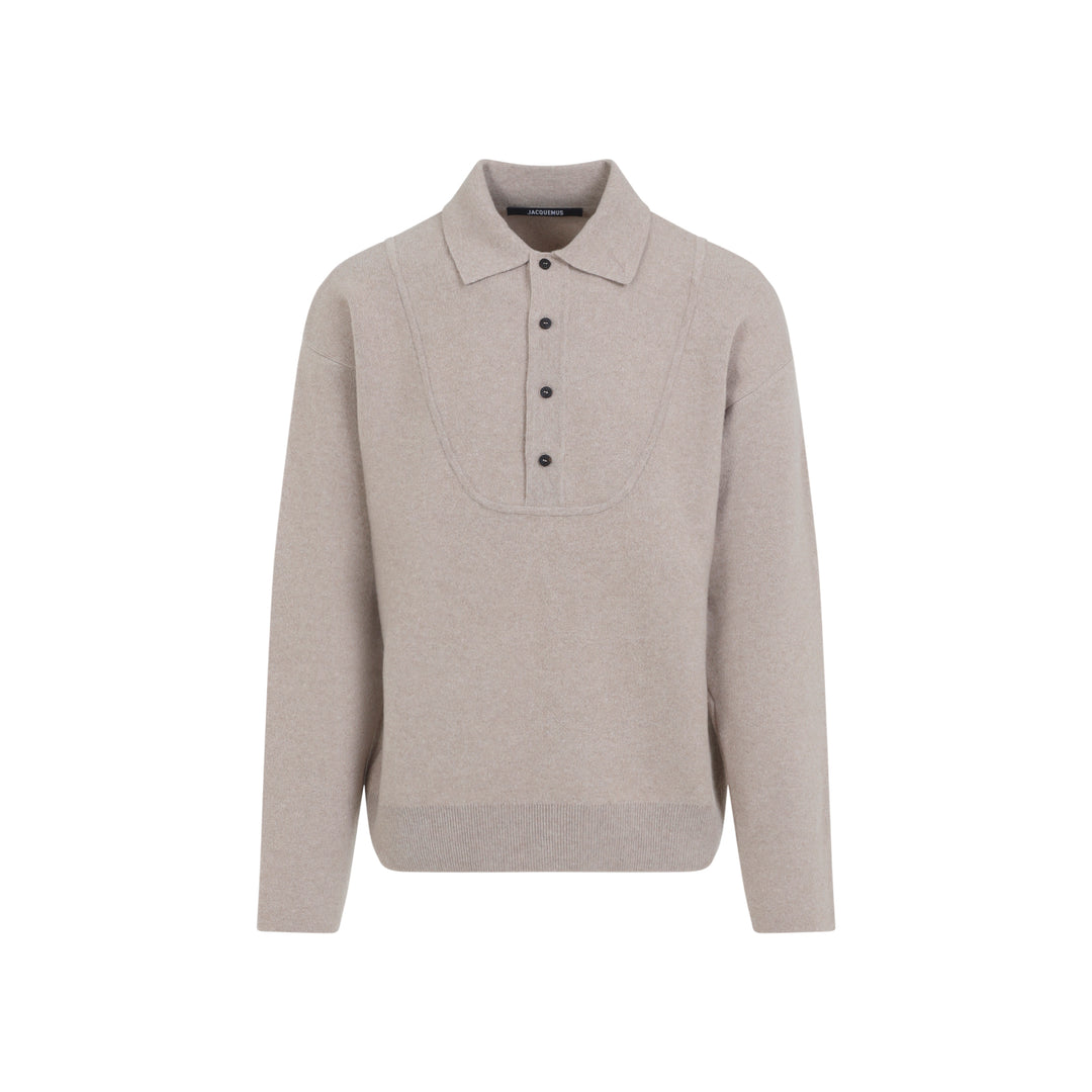 Jacquemus Pullover - Nude & Neutrals | 08534d474b9da2f34ba2b3879b4c2ac9e50e8943