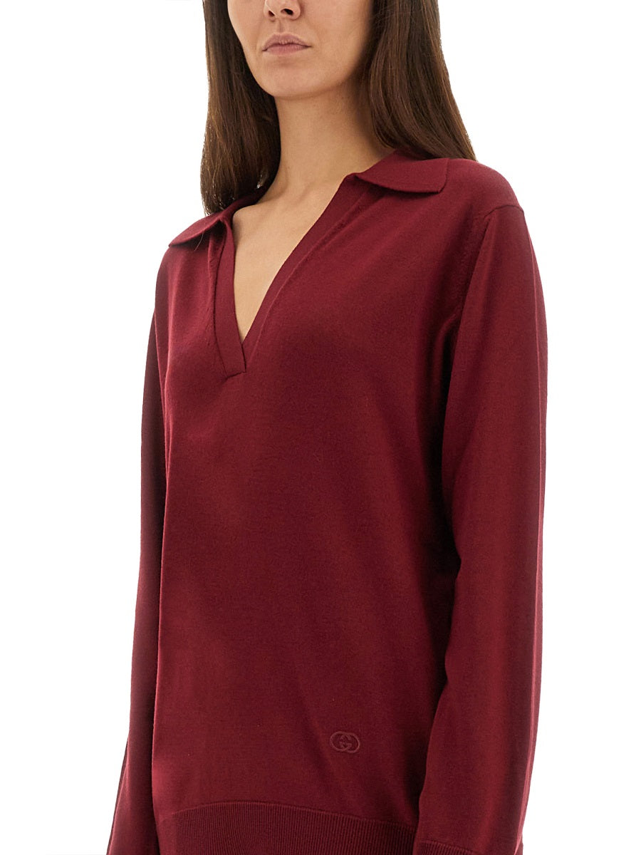 Gucci Polo - Bordeaux | Wanan Luxury