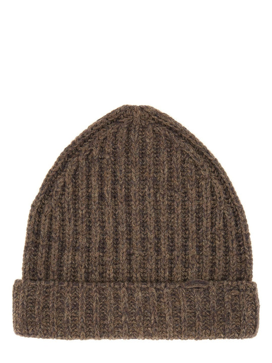 Wool And Cotton Blend Beanie