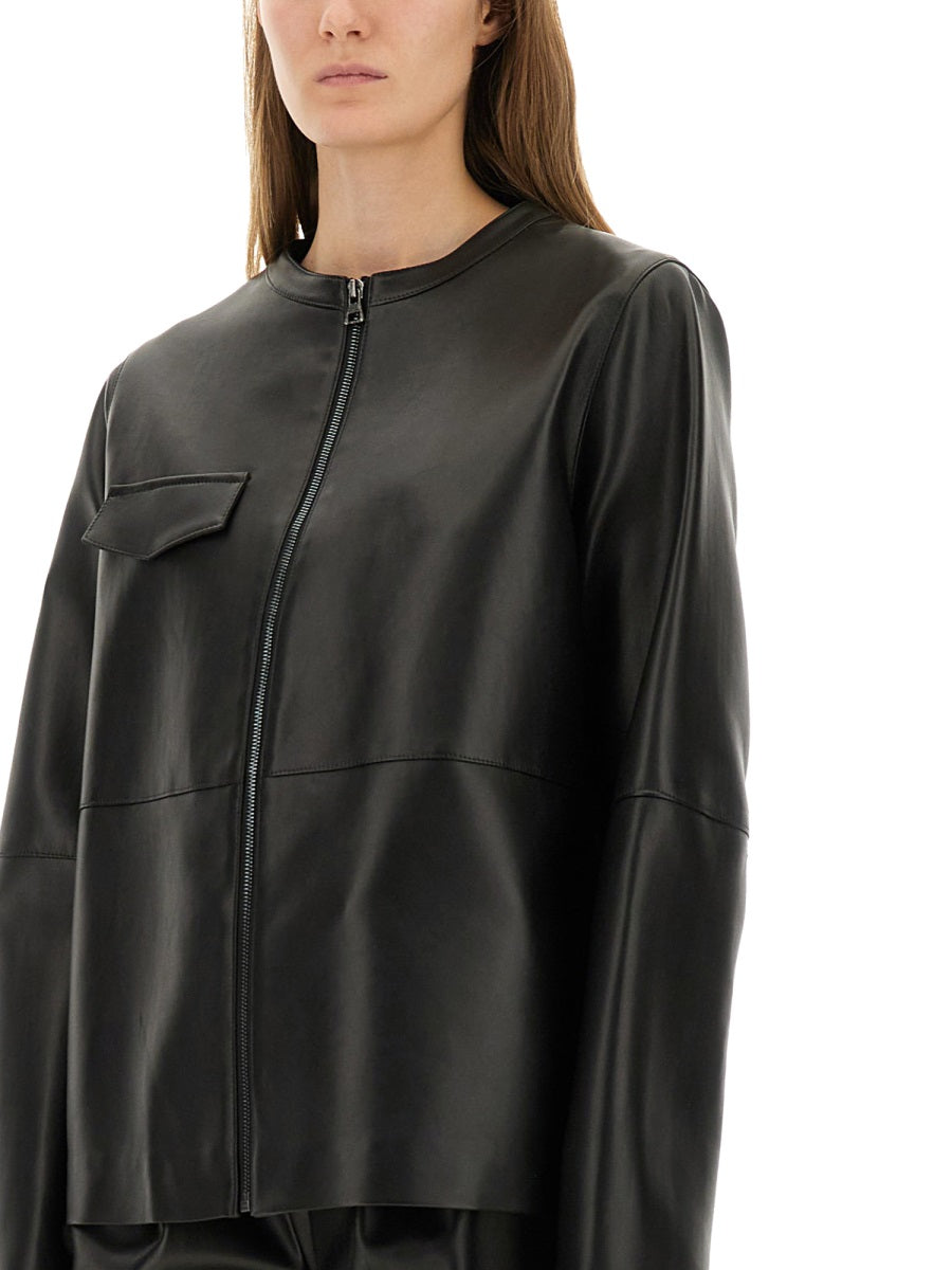 ZONA20 MILANO Capi in Pelle - Nero | Wanan Luxury