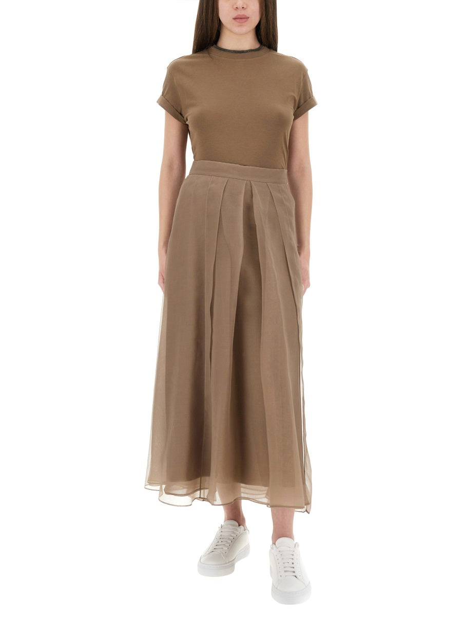 Brunello Cucinelli T shirt - Marrone | Wanan Luxury