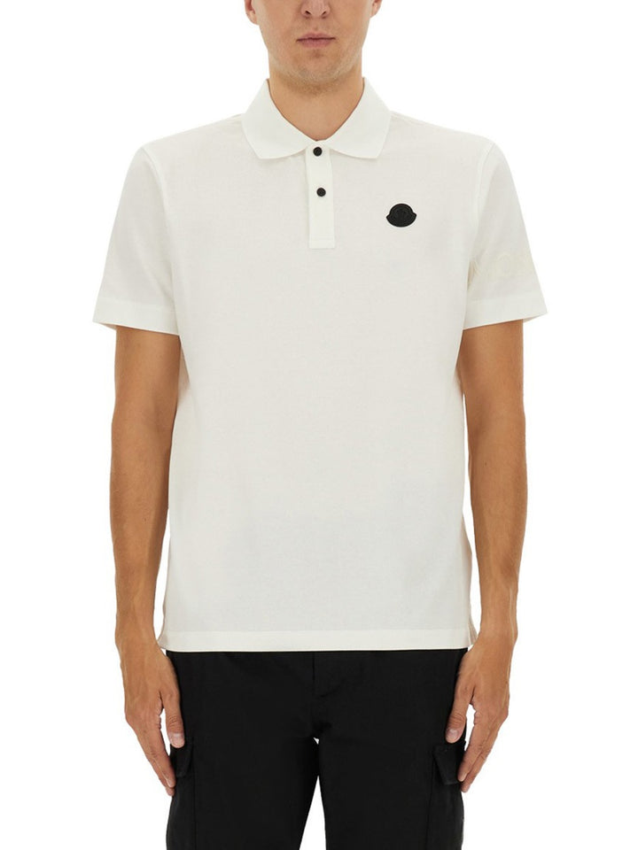 Moncler Polo - Bianco | Wanan Luxury