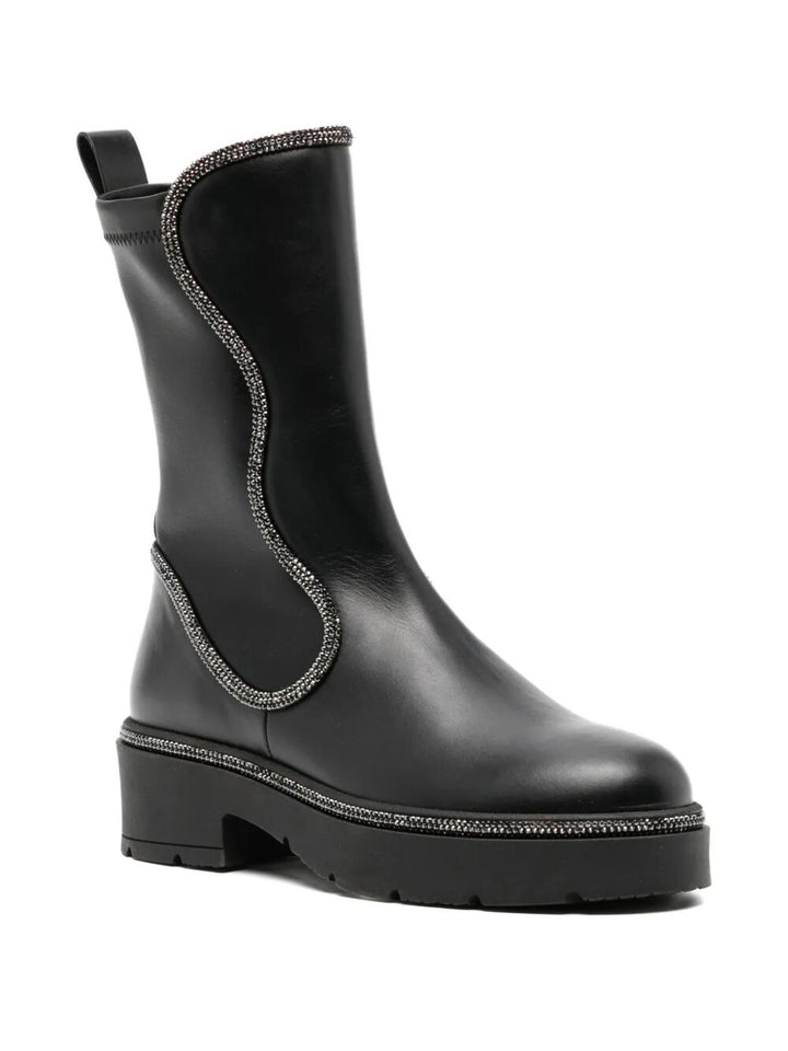 Rene Caovilla Boots - Nero | f173bef488473fa877c18bfb2d8998b91090f0ce