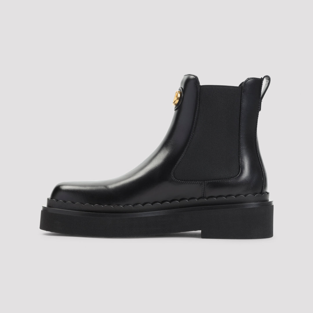 Valentino Garavani Boots - Nero | 3f5b02133ec6f7fcab6ae4aa3d723e9feb4a49db