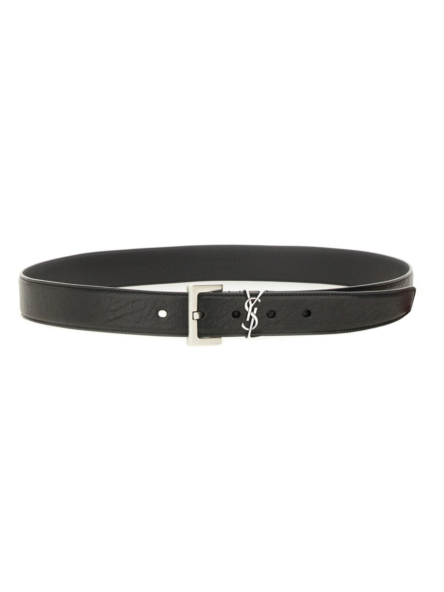 Saint Laurent Cinture - Black | 0c724b3daed4a98f925a54ce68d85bc1a41bde5a