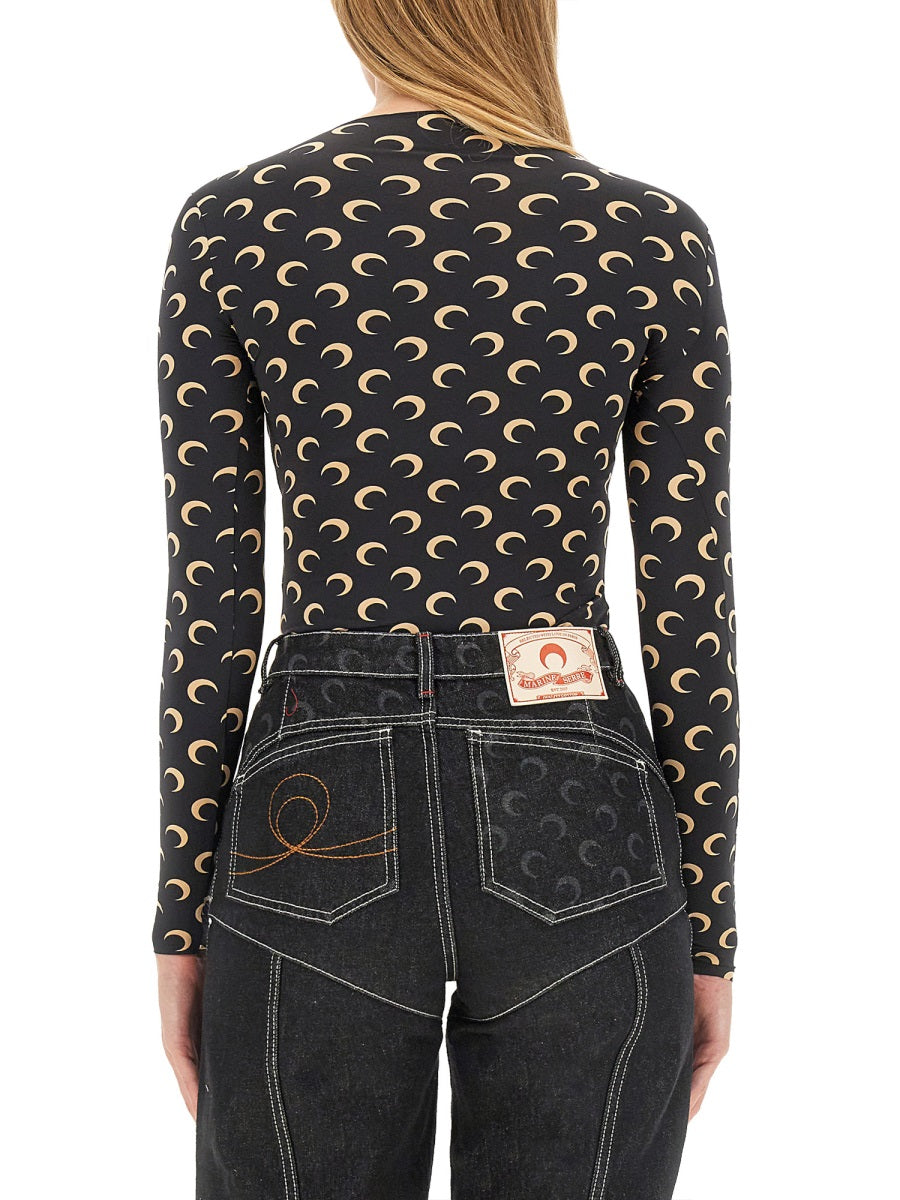 Marine Serre Top - Beige | Wanan Luxury