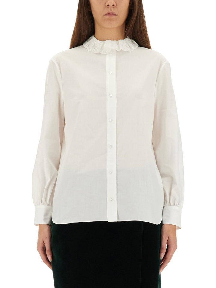 Saint Laurent Camicie - White | a10231c9db348ab1fccfb48aad528fdc1277a6db