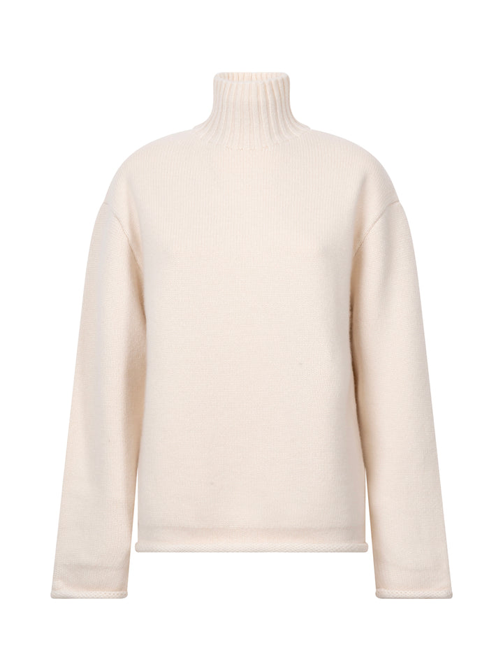 Bottega Veneta Turtle neck - Nude & Neutrals | 3c0451b1672da5c3d1e4255605ef916a92b98b79