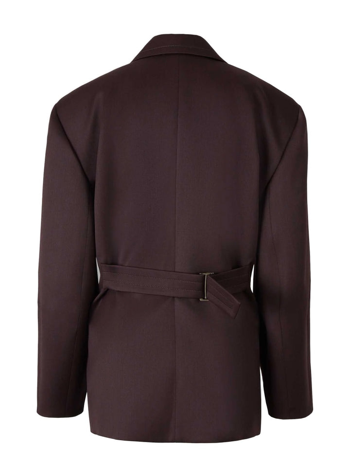 Magda Butrym Giacche - Bordeaux | Wanan Luxury