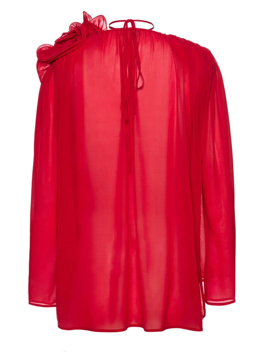 Magda Butrym Top - Rosso | Wanan Luxury