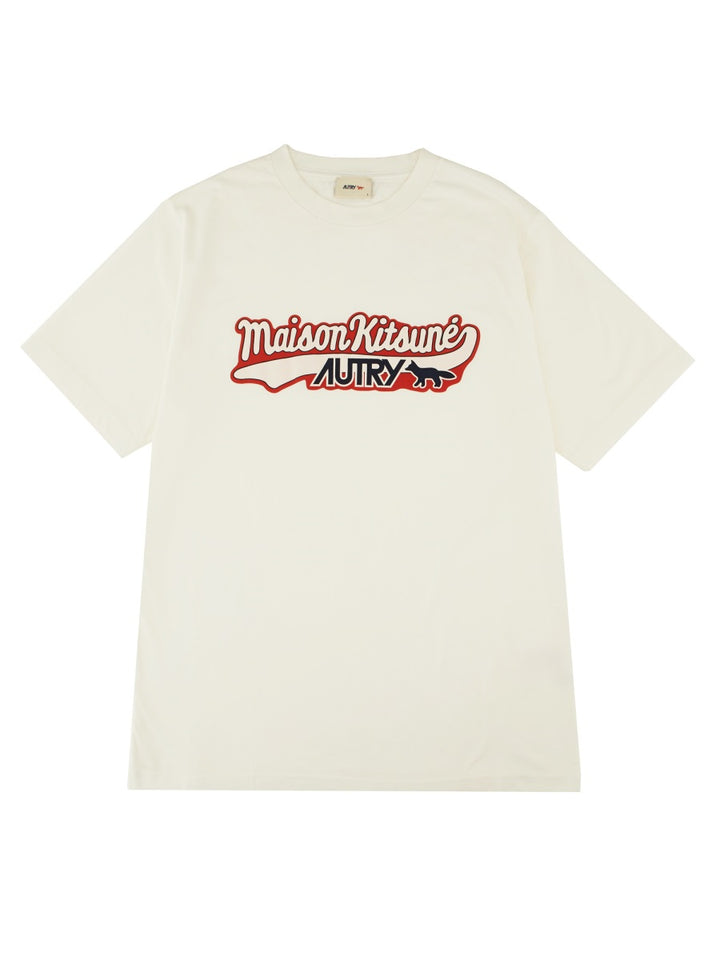 AUTRY X MAISON KITSUNÉ T shirt - Bianco | Wanan Luxury