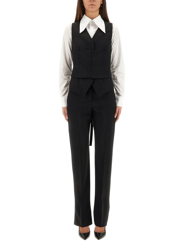 Alexander Mcqueen Gilet - Black | 2765fdf883977d1997b6317108f76560b4d17dff