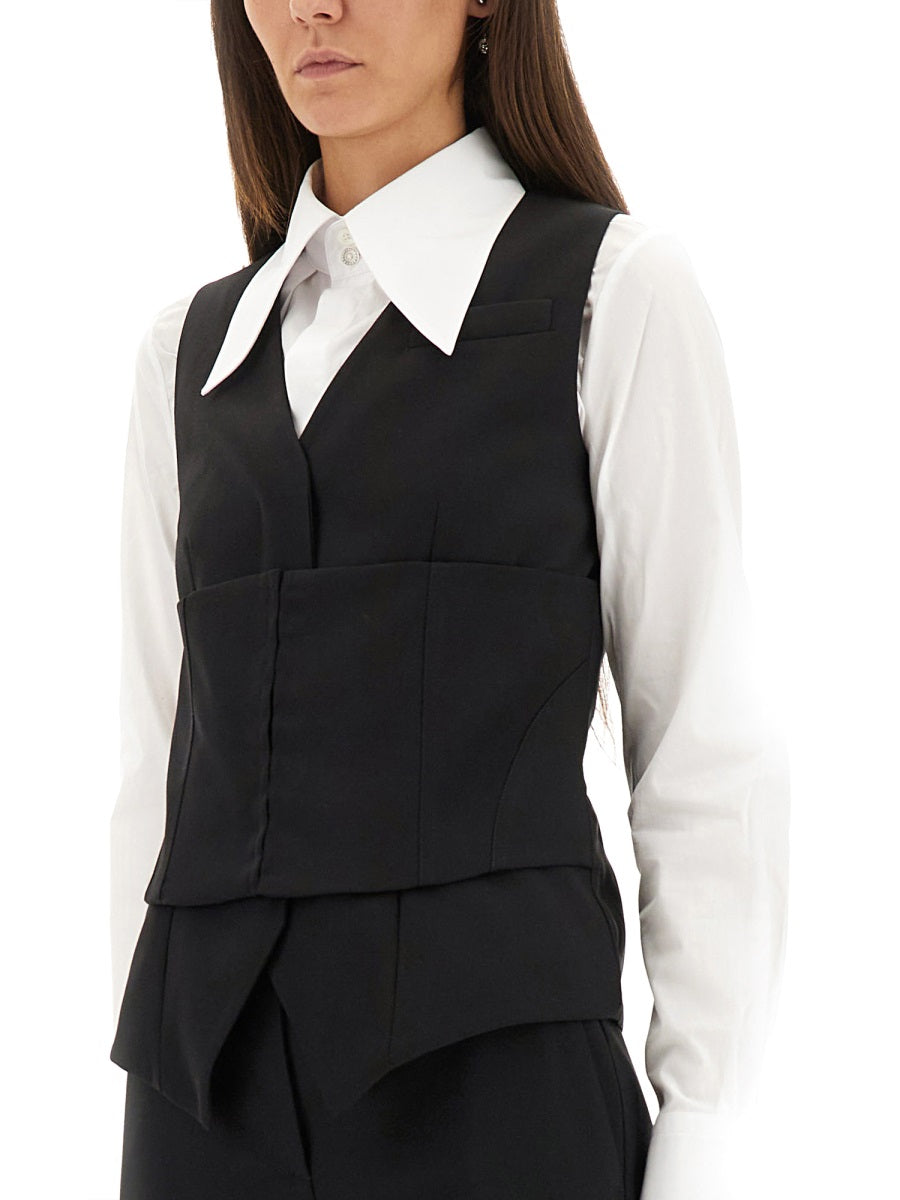 Alexander Mcqueen Gilet - Black | 7e8c5e9b9ea223284e5eb0db1ad7ecbf5669ccd7