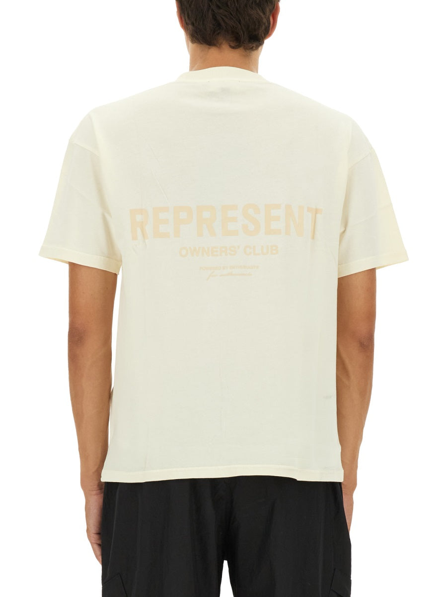 Represent T shirt - Beige | Wanan Luxury