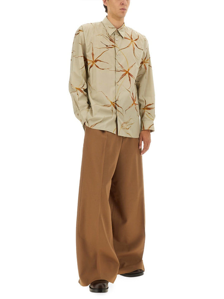 Dries Van Noten Pantaloni - Beige | Wanan Luxury