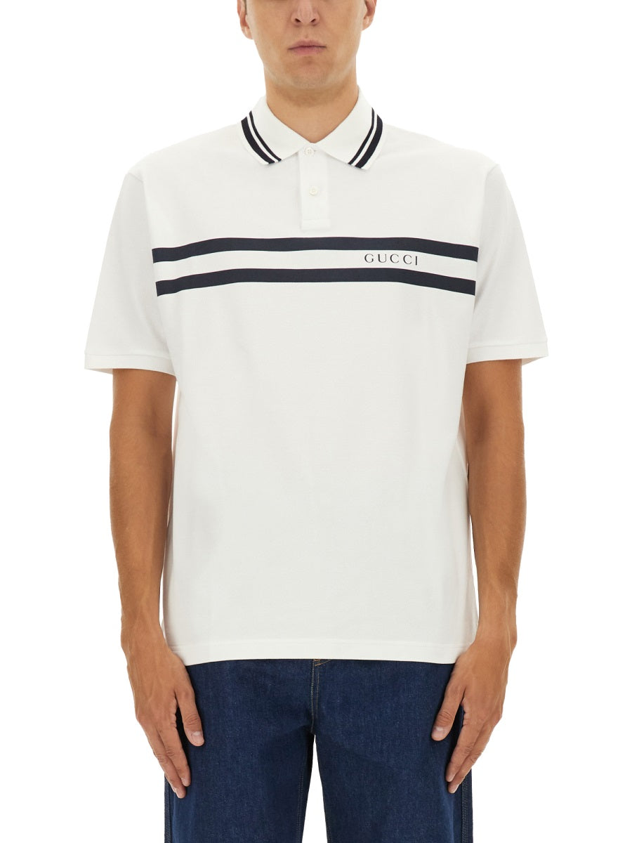 Gucci Polo - Bianco | Wanan Luxury