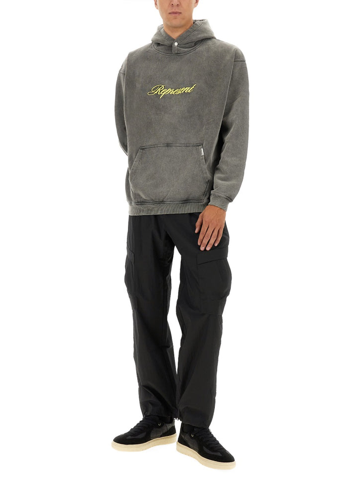 Represent Felpe - Grigio | Wanan Luxury