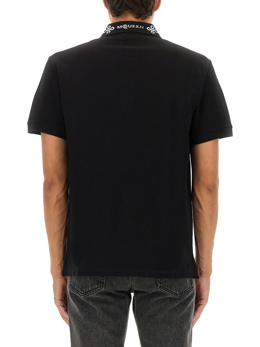 Alexander McQueen Polo - Nero | Wanan Luxury