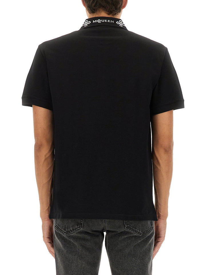 Alexander McQueen Polo - Nero | Wanan Luxury
