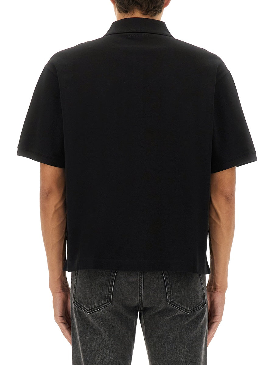 Alexander McQueen Polo - Nero | Wanan Luxury