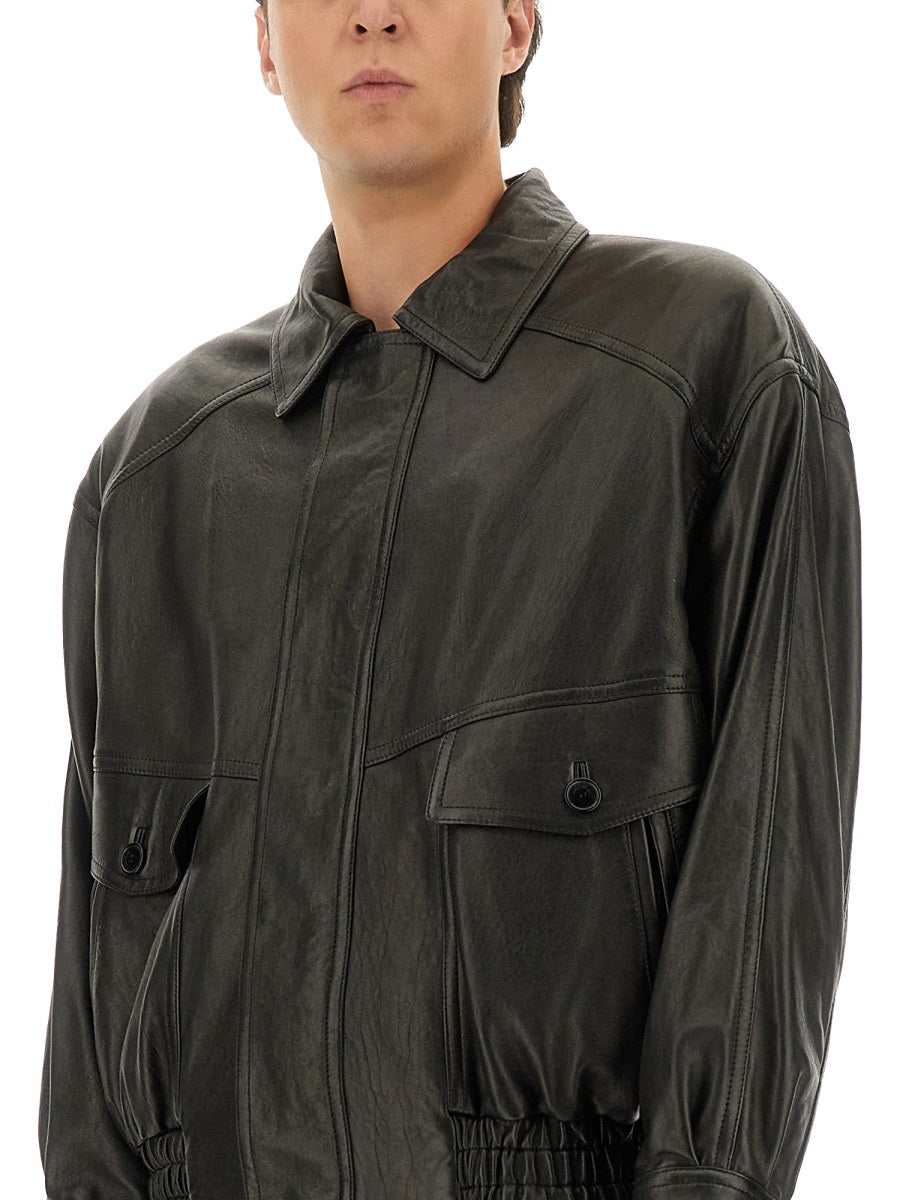 Saint Laurent Capi in Pelle - Nero | Wanan Luxury