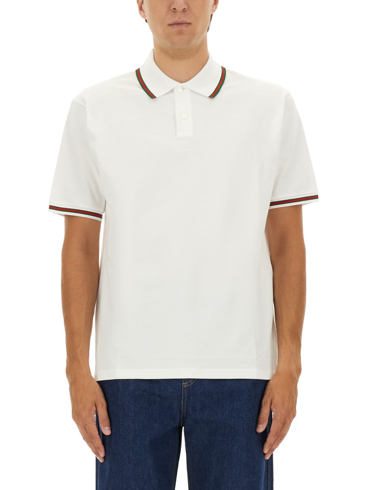Gucci Polo - Bianco | Wanan Luxury