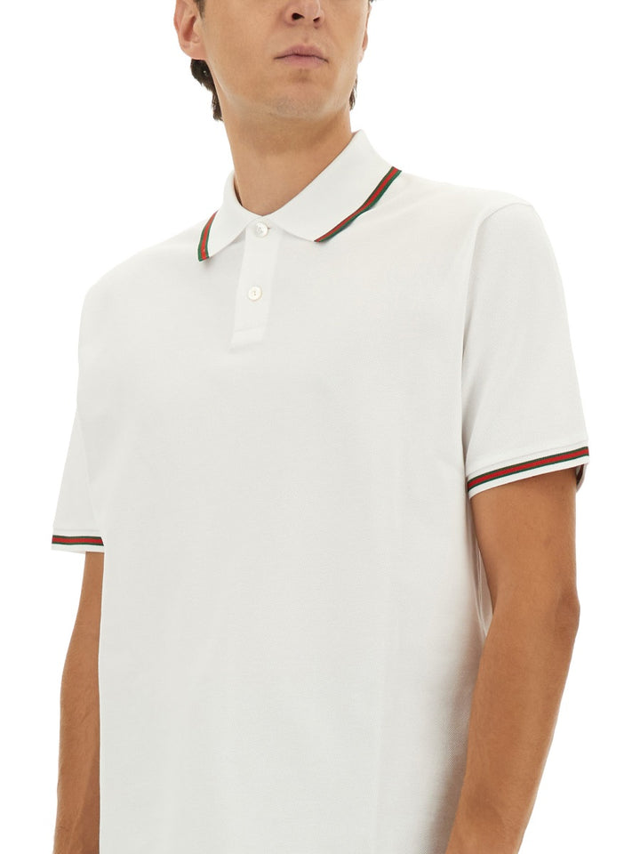 Gucci Polo - Bianco | Wanan Luxury