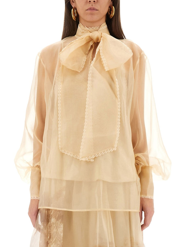 Zimmermann Top - Beige | Wanan Luxury