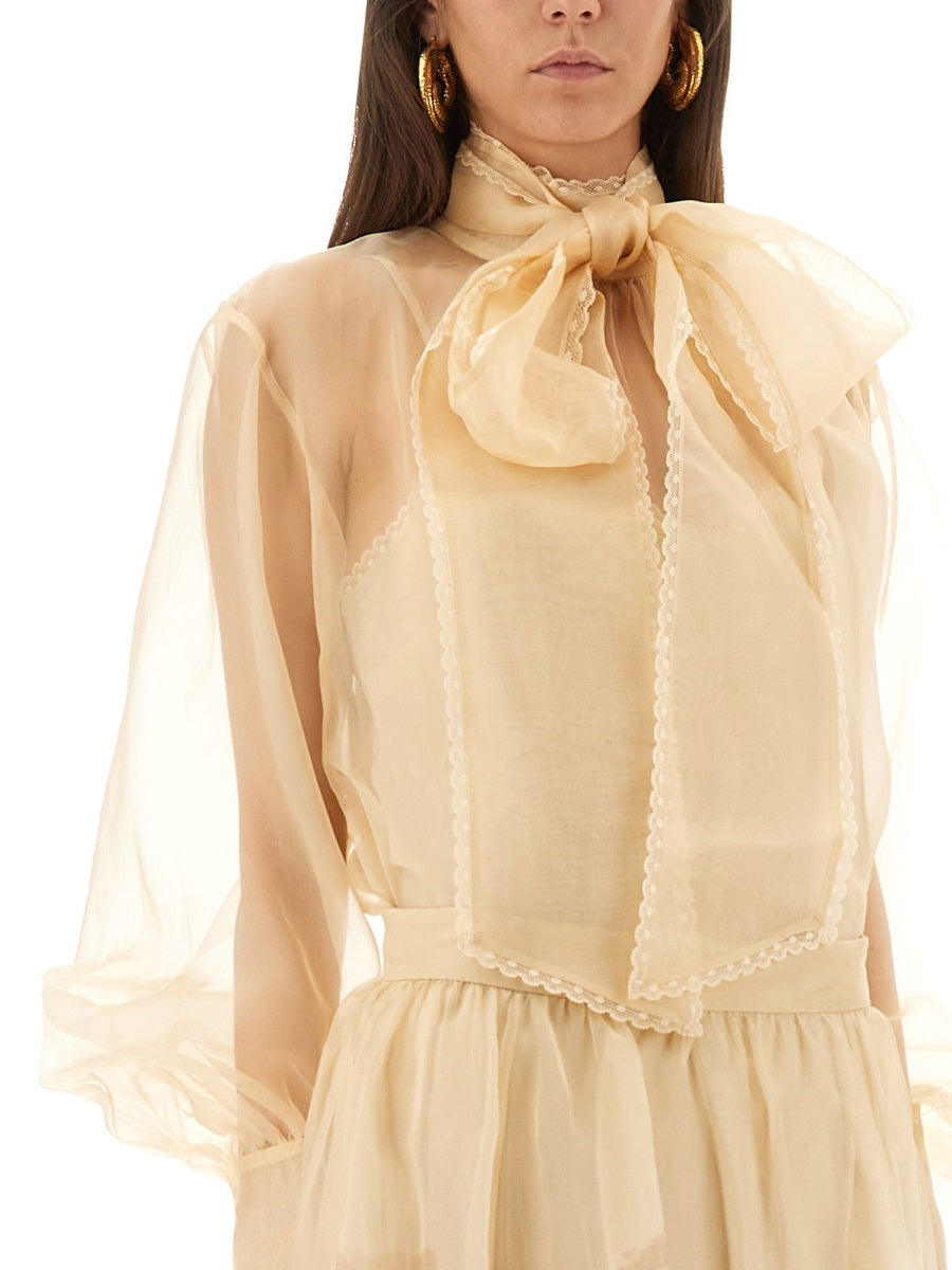 Zimmermann Top - Beige | Wanan Luxury