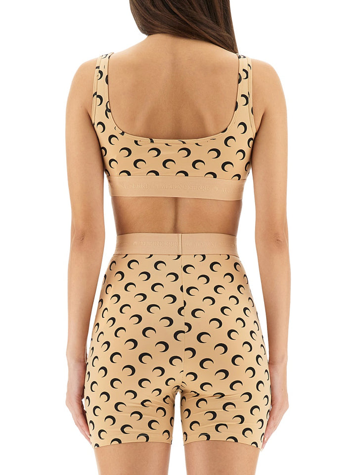 Marine Serre Top - Beige | Wanan Luxury