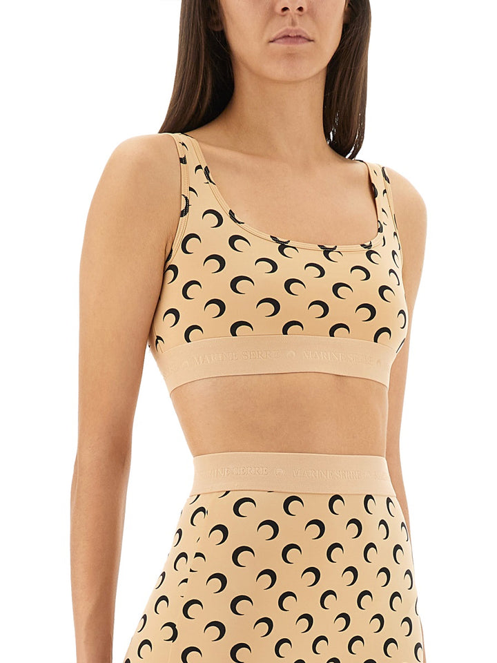 Marine Serre Top - Beige | Wanan Luxury