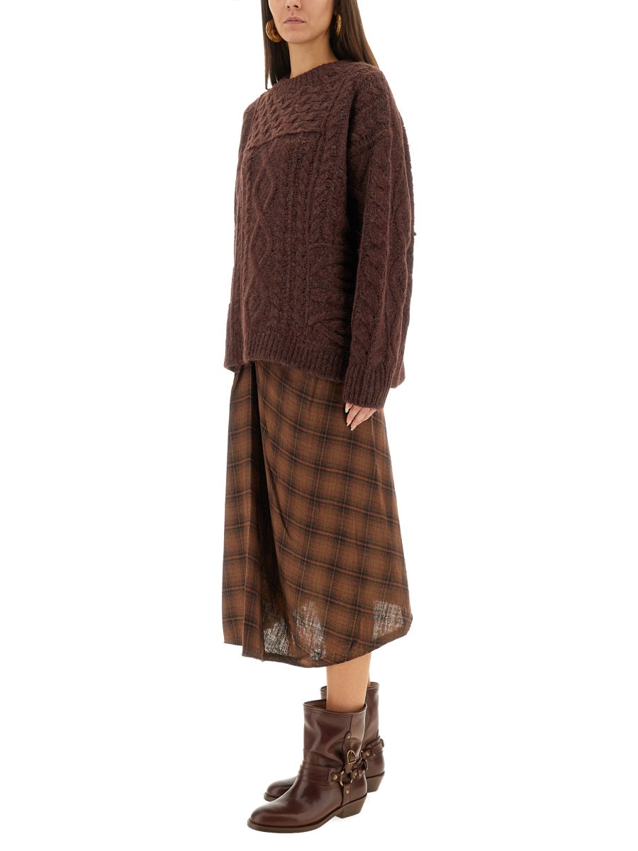 Isabel Marant Etoile Maglioni - Bordeaux | Wanan Luxury