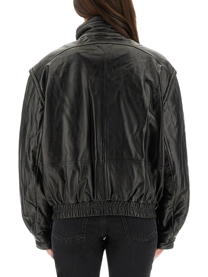 Isabel Marant Capi in Pelle - Nero | Wanan Luxury