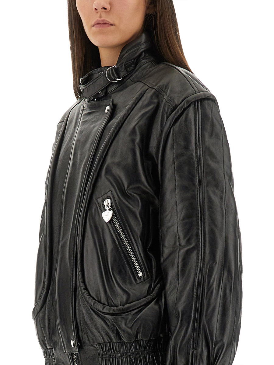 Isabel Marant Capi in Pelle - Nero | Wanan Luxury