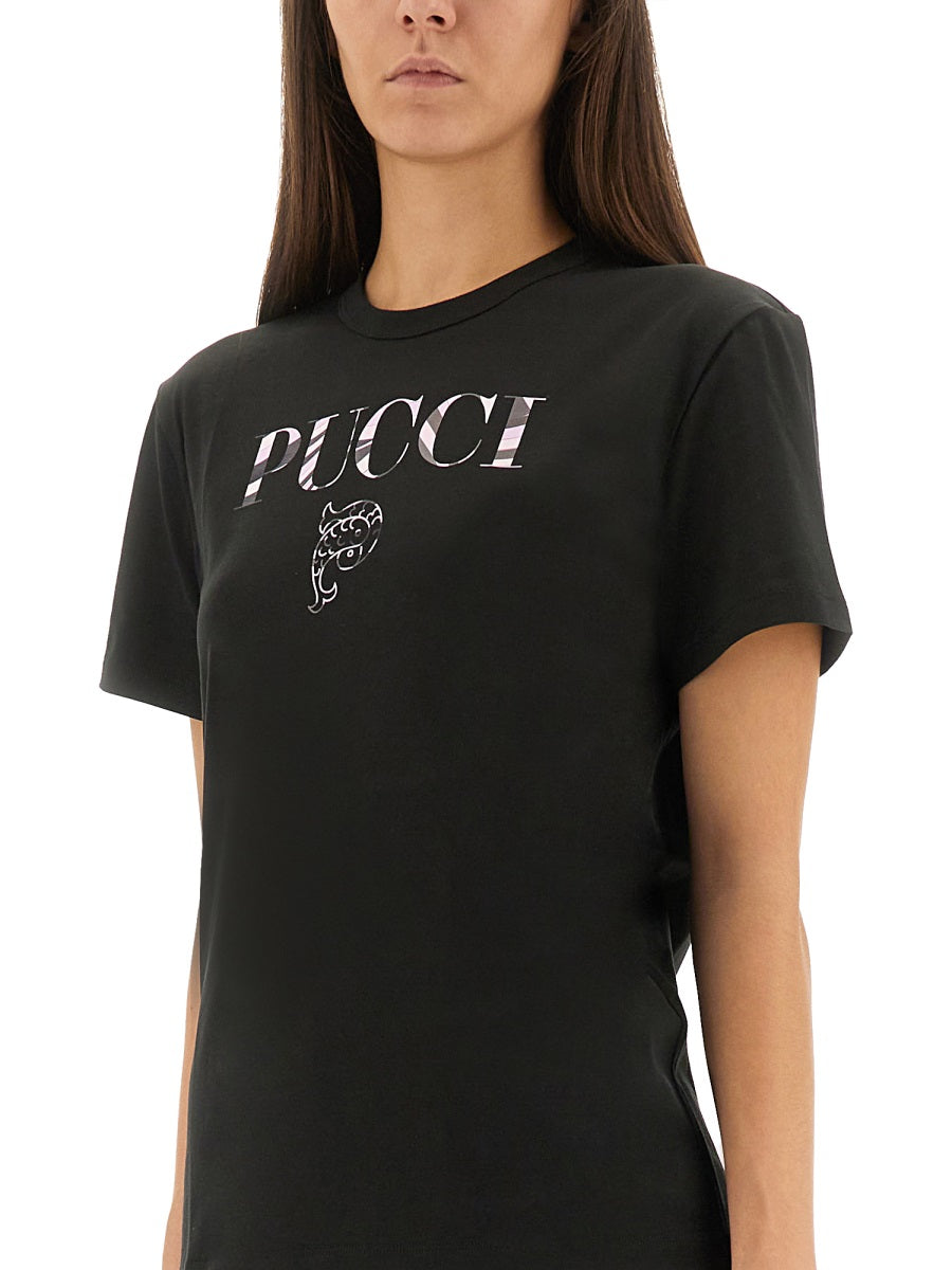 Emilio Pucci T shirt - Nero | Wanan Luxury