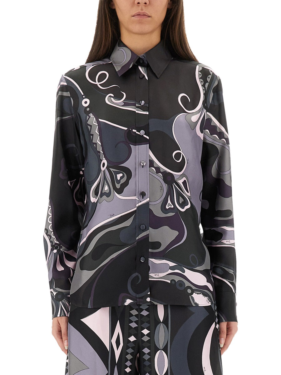 Emilio Pucci Camicie - Nero | Wanan Luxury
