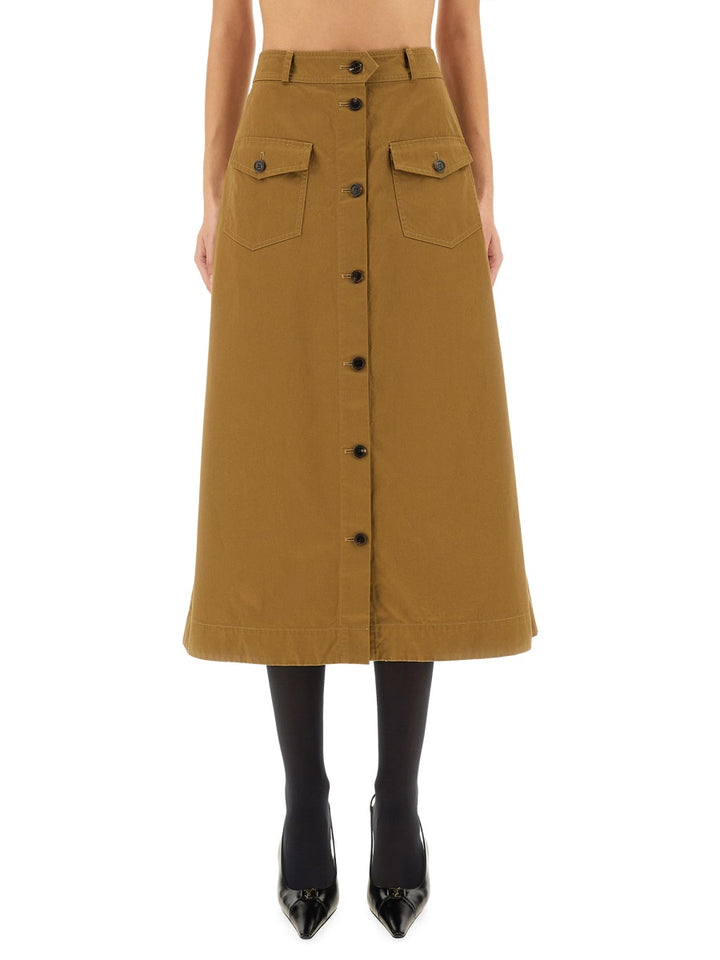 Saint Laurent Gonne - Beige | Wanan Luxury