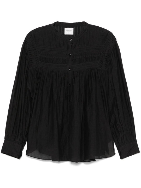 Blusa Plalia In Misto Cotone
