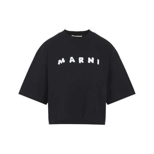 Black Cotton T-Shirt